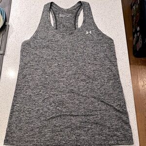 Under Armor Racer Back Tank, Size Medium